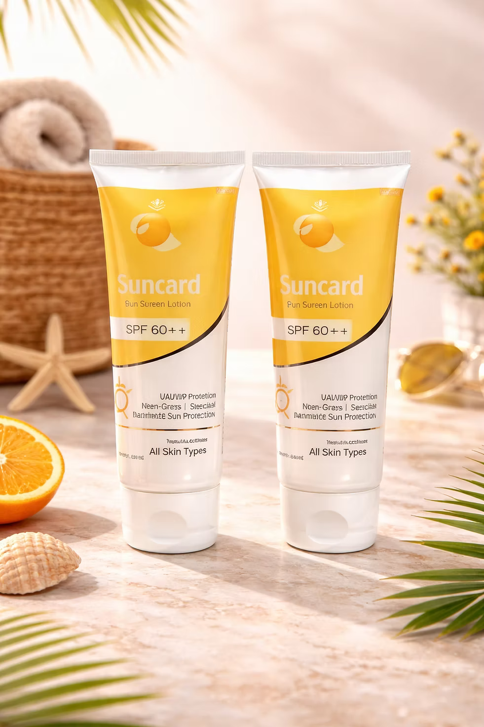 SUNCARD SUN SCREEN LOTION SPF60 (PACK OF 2)