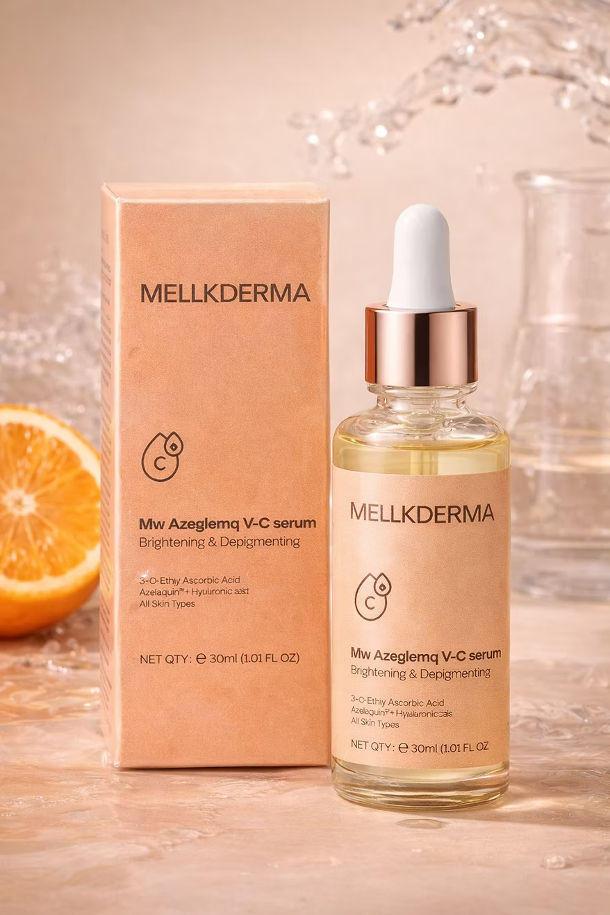MELLKDERMA Mw Azeglemq V-C serum Brightening & Depigmenting